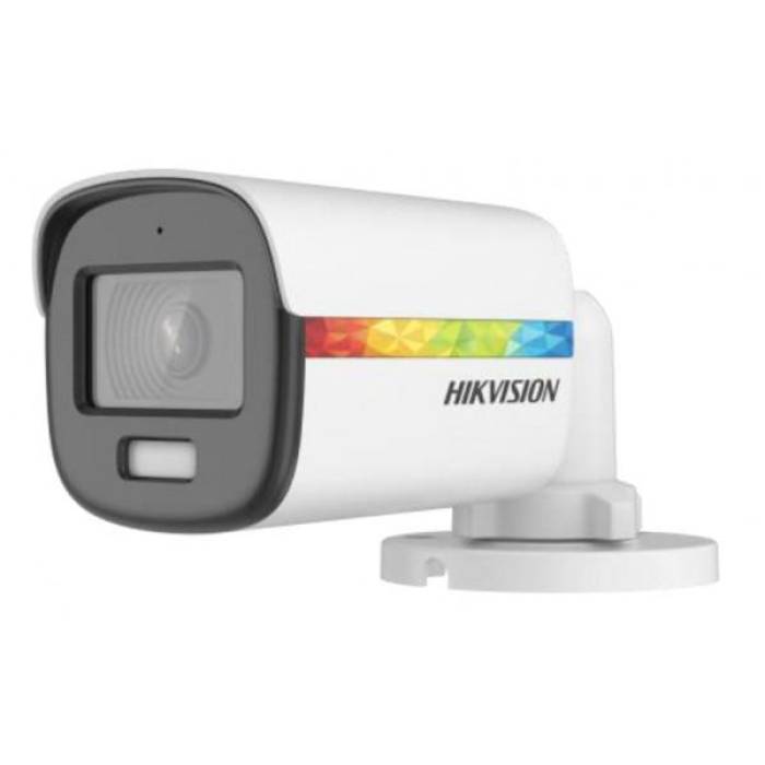 Camera de supraveghere video de exterior Hikvision Turbo HD Bullet DS-2CE10DF8T-FSLN (2.8mm); 2MP, Color Vu