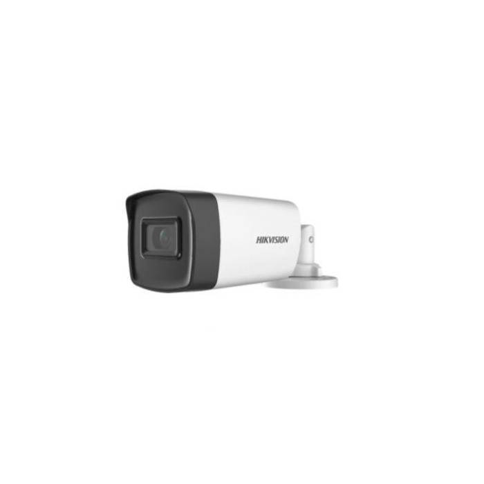 Camera supraveghere video de exterior Hikvision Turbo HD bullet DS-2CE17H0T-IT3FS(2.8mm), 5MP