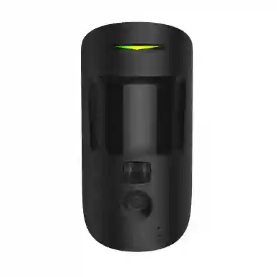 Detector Wireless PIR de interior cu verificare foto la alarma Ajax MotionCam PhOD Negru