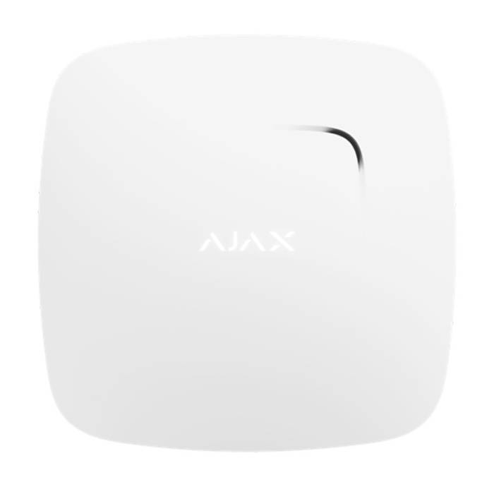Detector Wireless Fum Ajax FireProtect Alb