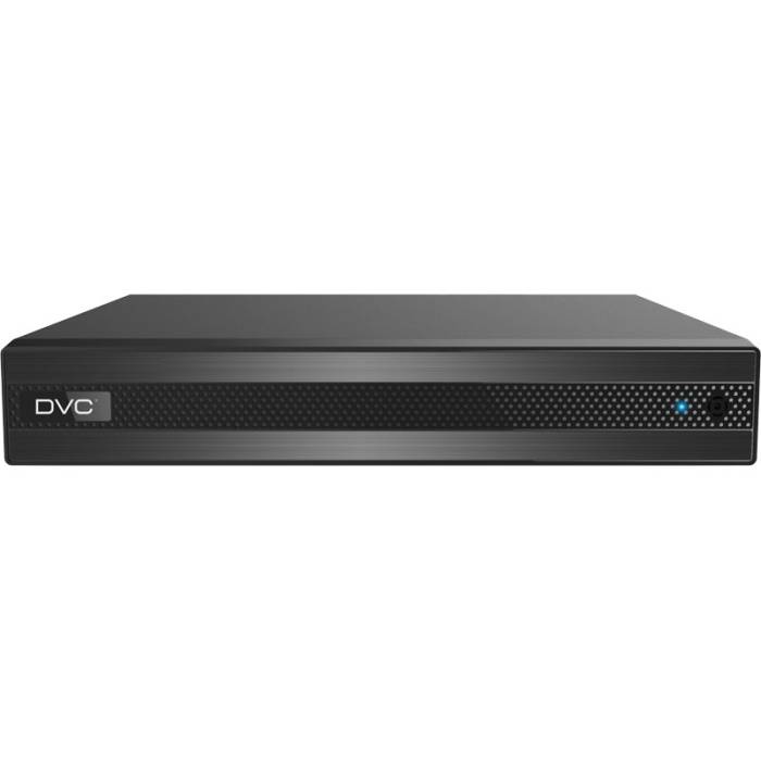 NVR standalone DVC cu 4 canale, suportă camere DVC IP cu rezoluții de 6Mpx/5Mpx/4Mpx/3Mpx/1080p - DRN-0461R